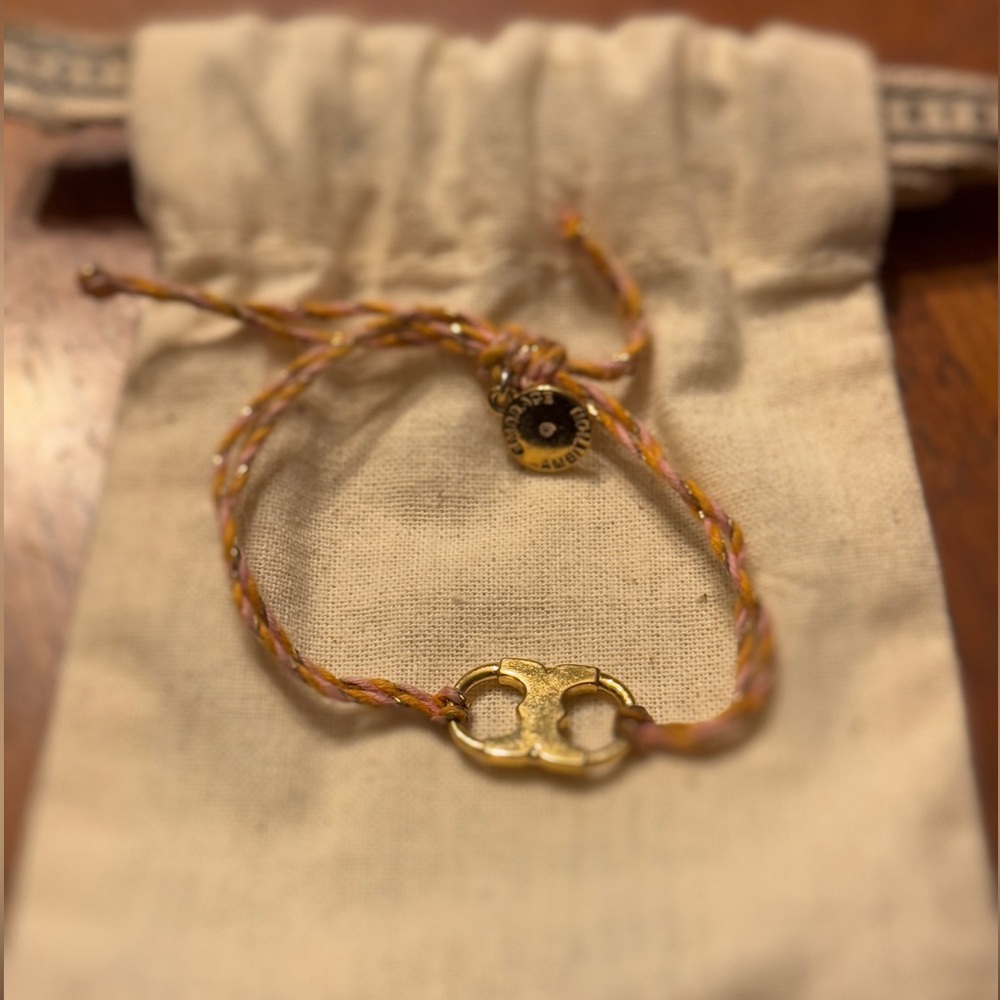 Tory Burch Embrace Ambition Bracelet - Orange, gold, pink